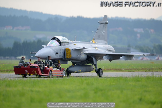 2013-06-28 Zeltweg Airpower 0469 Saab JAS 39 Gripen - Hungarian Air Force